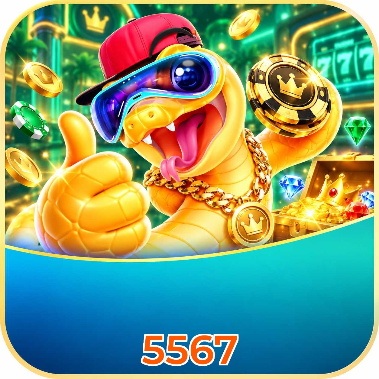 Catálogo de slots da 5567 com RTP médio de 96,52%